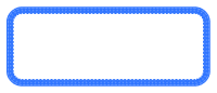 Blue Lace Border - Third Sheet Size