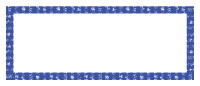 Blue Grunge Border - Third Sheet Size