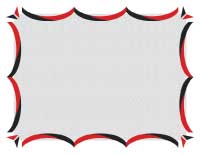 Red and Black Certificate Border 3