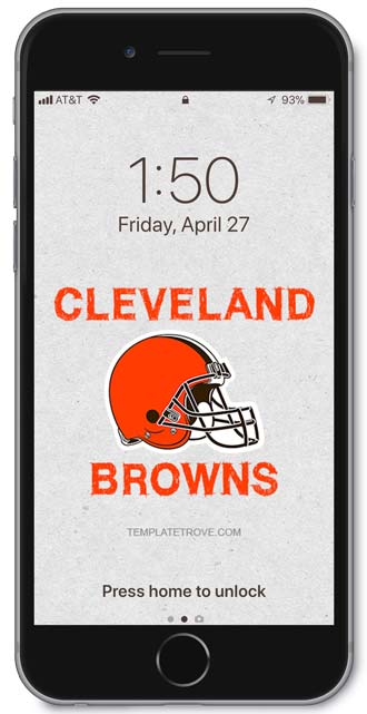 Cleveland Browns Lock Screen 3