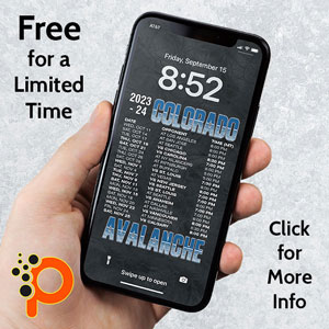 2023 Colorado Avalanche Phone Schedules