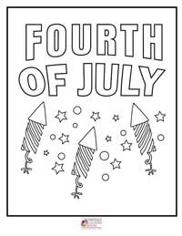 4th of July Coloring Pages 11B
