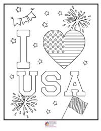 4th of July Coloring Pages 15B