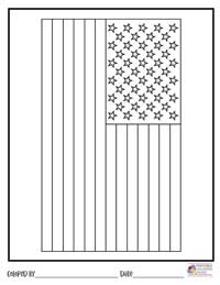 4th of July Coloring Pages 17 - Colored By
