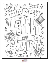 4th of July Coloring Pages 19B