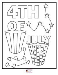 4th of July Coloring Pages 1B