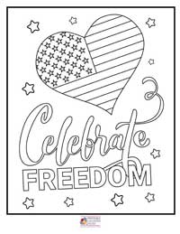 4th of July Coloring Pages 10B