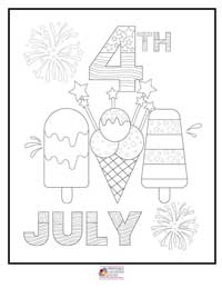 4th of July Coloring Pages 7B
