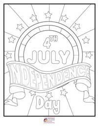 4th of July Coloring Pages 8B