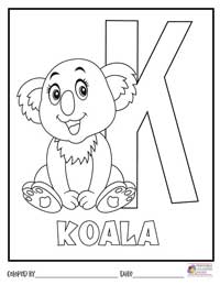 Alphabet Coloring Pages 11 - Colored By