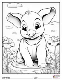 Animals Coloring Pages 11 - Colored By