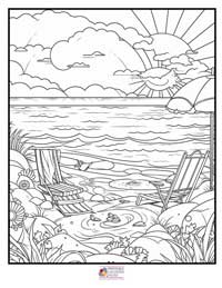 Beach Coloring Pages 12B