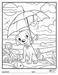 Beach Coloring Pages 13 - Colored By