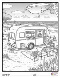 Beach Coloring Pages 15 - Colored By
