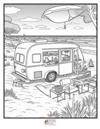 Beach Coloring Pages 15B