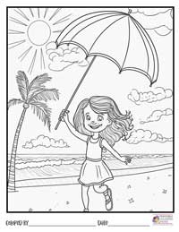 Beach Coloring Pages 16 - Colored By