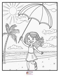 Beach Coloring Pages 10B