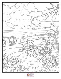 Beach Coloring Pages 8B