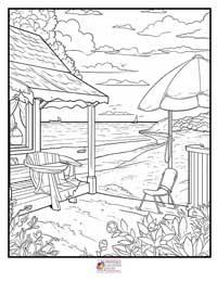 Beach Coloring Pages 9B