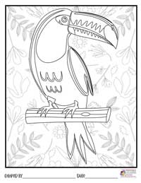 Birds Coloring Pages 1 - Colored By