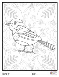 Birds Coloring Pages 10 - Colored By