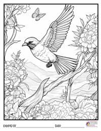 Birds Coloring Pages 17 - Colored By