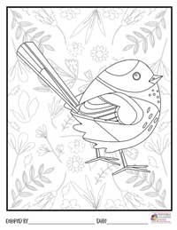 Birds Coloring Pages 6 - Colored By