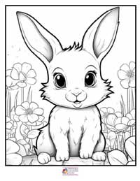 Bunny Coloring Pages 1B