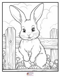 Bunny Coloring Pages 10B