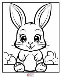 Bunny Coloring Pages 2B