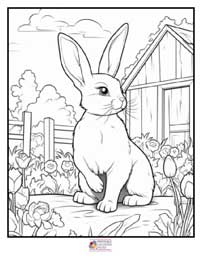Bunny Coloring Pages 4B