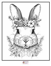 Bunny Coloring Pages 7B