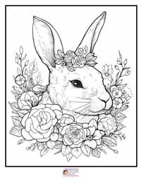 Bunny Coloring Pages 8B