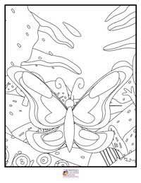 Butterfly Coloring Pages 11B