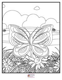 Butterfly Coloring Pages 12B