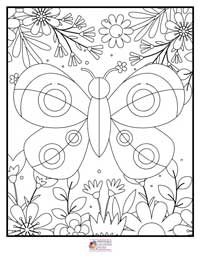 Butterfly Coloring Pages 13B