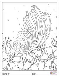 Butterfly Coloring Pages 15 - Colored By