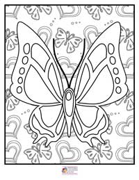 Butterfly Coloring Pages 7B