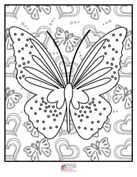 Butterfly Coloring Pages 8B