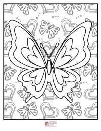 Butterfly Coloring Pages 9B