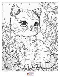 Cats Coloring Pages 12B