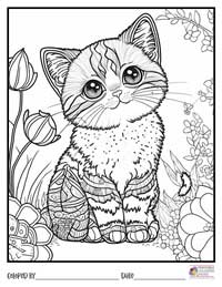 Cats Coloring Pages 14 - Colored By