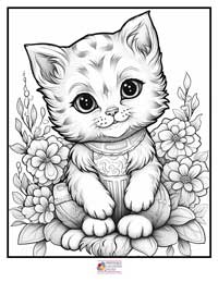 Cats Coloring Pages 17B