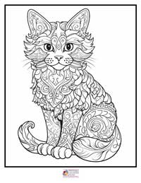 Cats Coloring Pages 8B