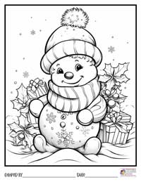 Christmas Coloring Pages 1 - Colored By