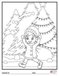Christmas Coloring Pages 10 - Colored By