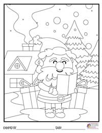Christmas Coloring Pages 12 - Colored By