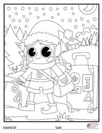 Christmas Coloring Pages 14 - Colored By