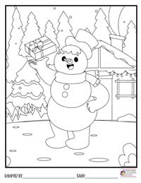 Christmas Coloring Pages 15 - Colored By