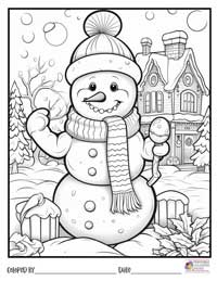 Christmas Coloring Pages 16 - Colored By